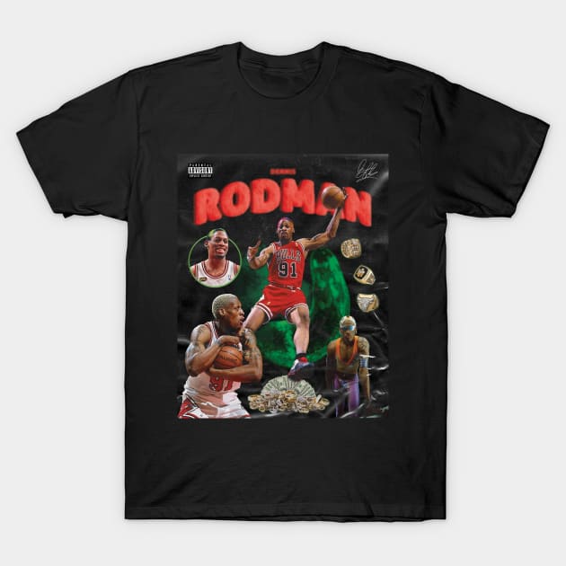 NBA Legend - Rodman T-Shirt by O.G. Players